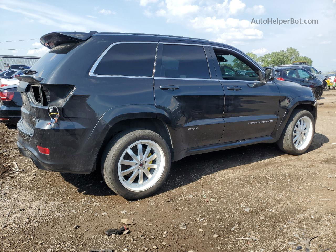 2014 Jeep Grand Cherokee Srt-8 Black vin: 1C4RJFDJXEC171399