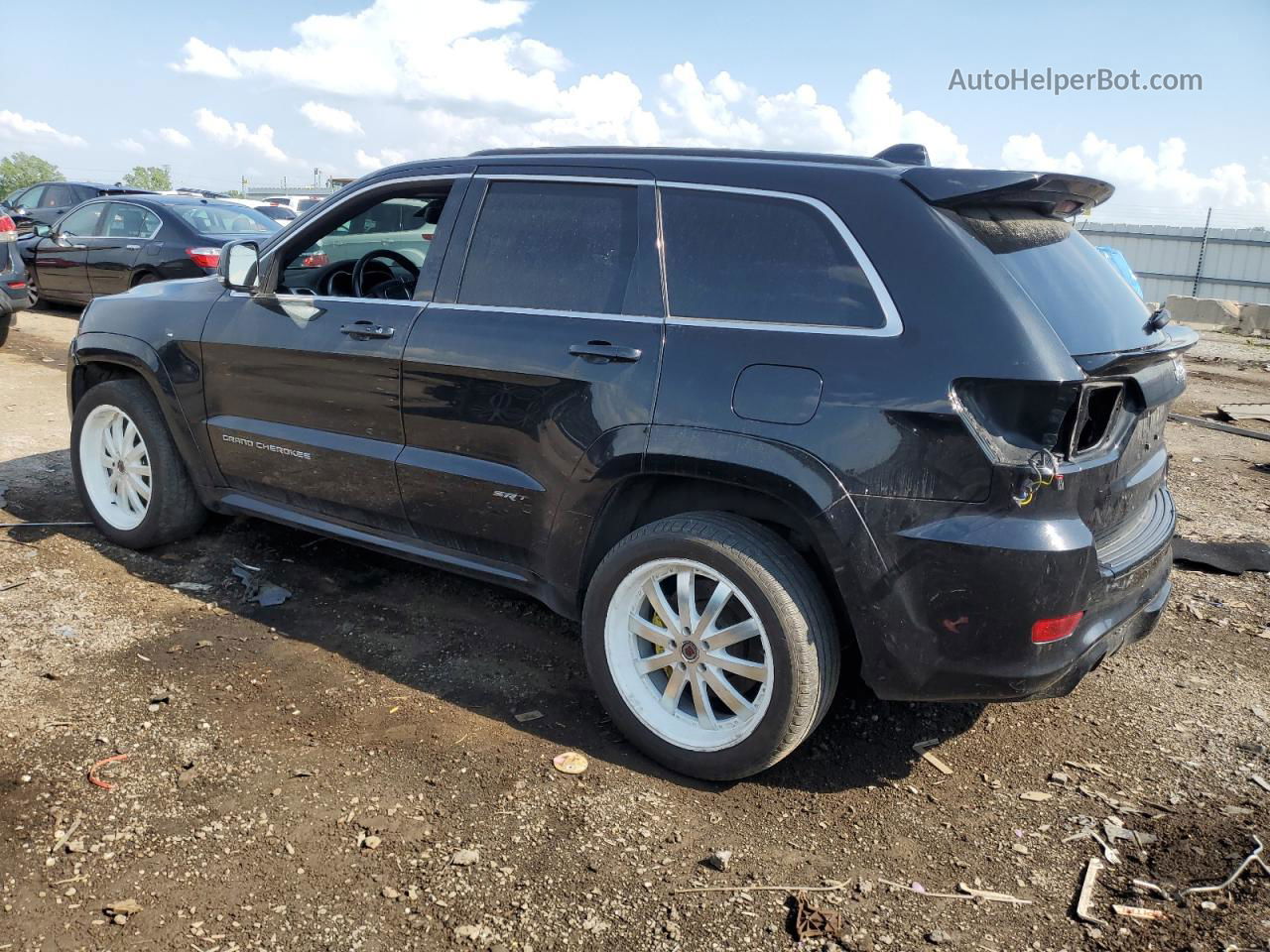 2014 Jeep Grand Cherokee Srt-8 Black vin: 1C4RJFDJXEC171399