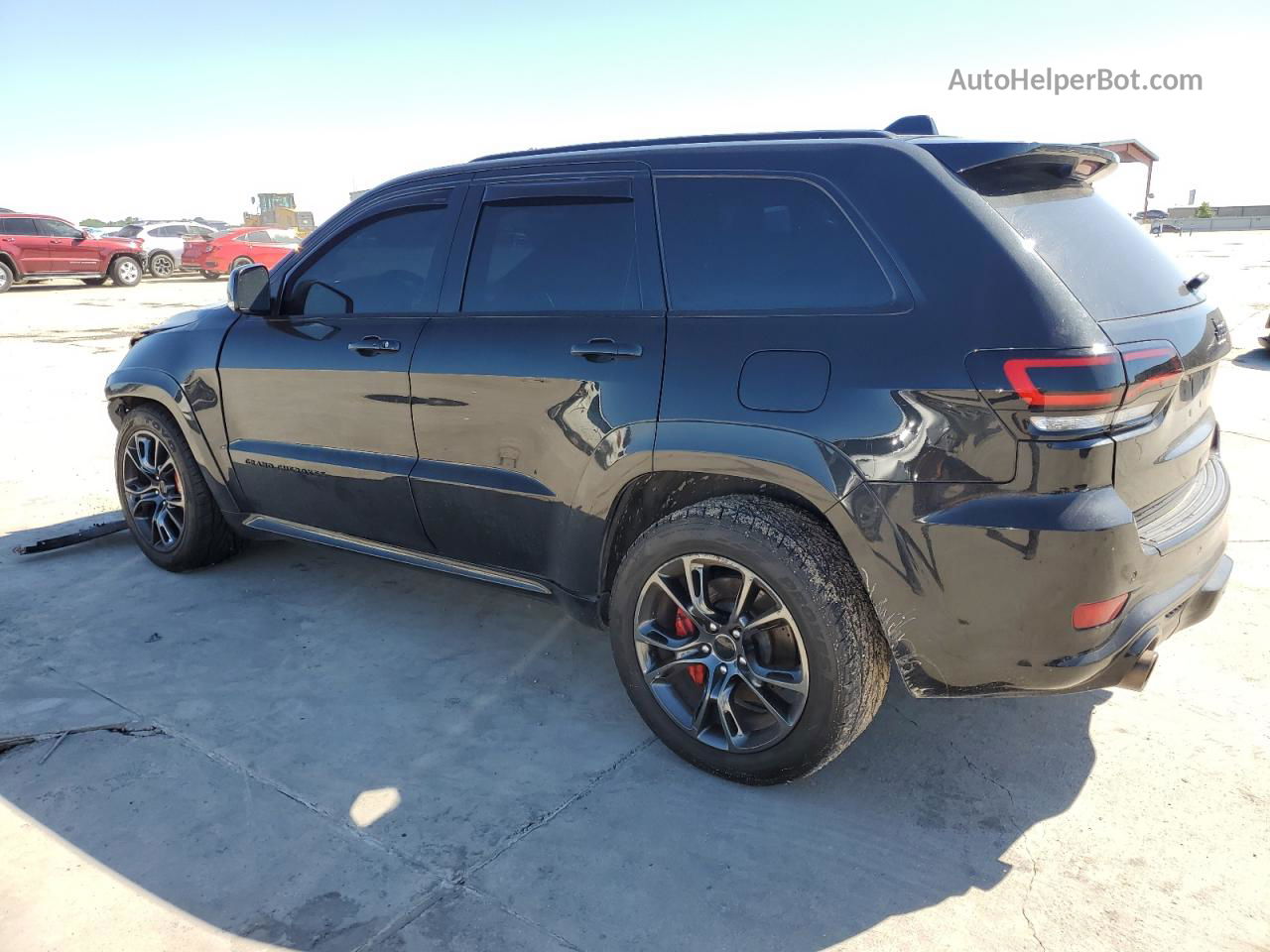 2014 Jeep Grand Cherokee Srt-8 Black vin: 1C4RJFDJXEC365480