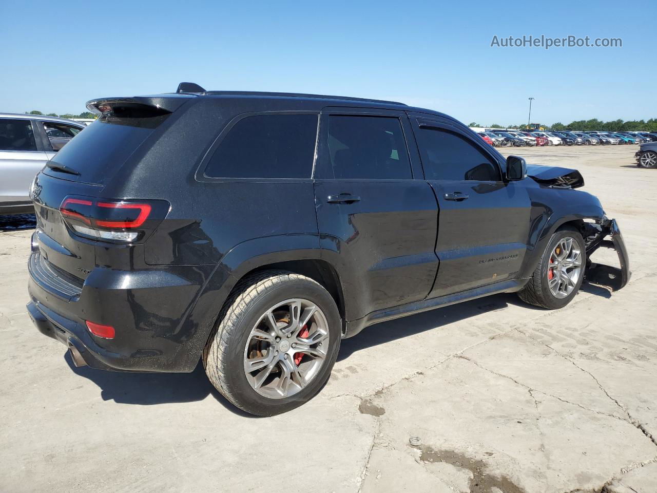 2014 Jeep Grand Cherokee Srt-8 Black vin: 1C4RJFDJXEC365480