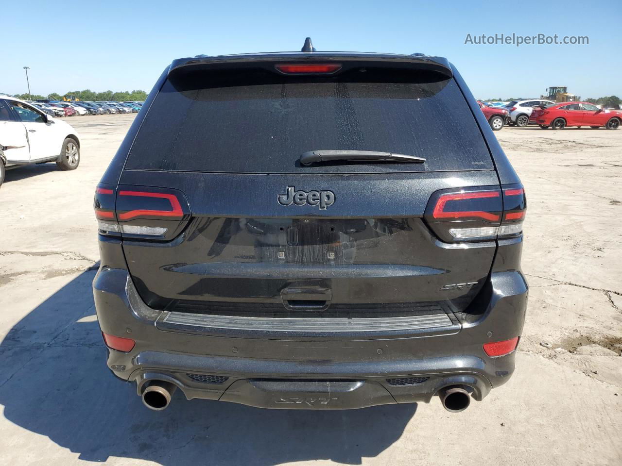 2014 Jeep Grand Cherokee Srt-8 Black vin: 1C4RJFDJXEC365480