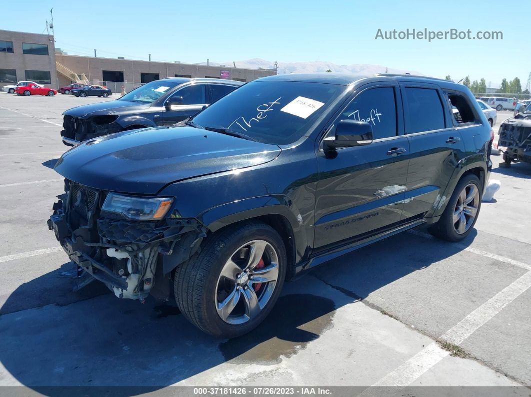 2015 Jeep Grand Cherokee Srt Black vin: 1C4RJFDJXFC612868