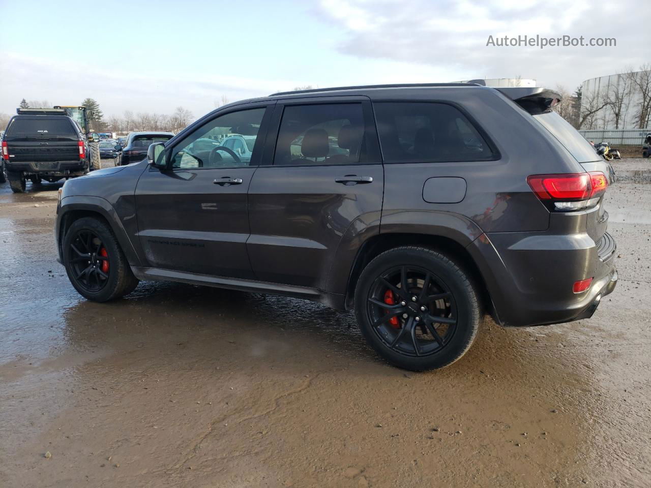 2021 Jeep Grand Cherokee Srt-8 Серый vin: 1C4RJFDJXMC639369