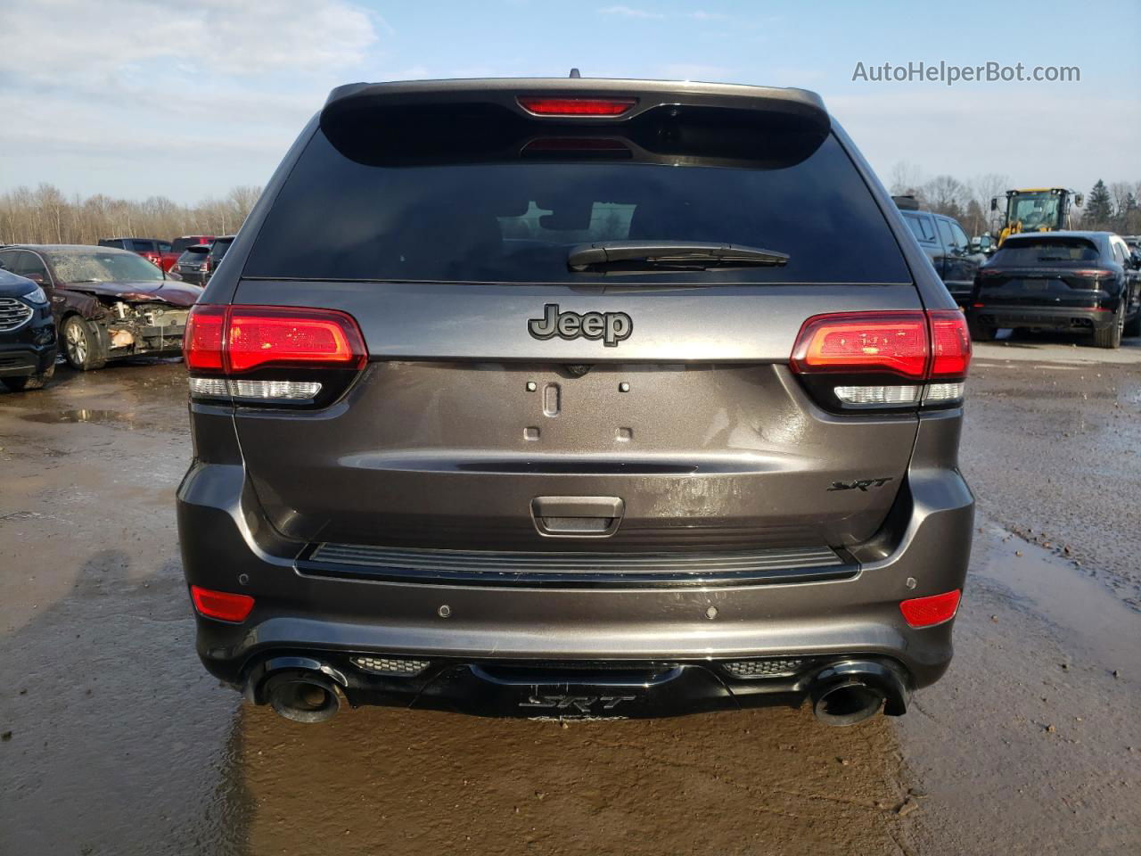 2021 Jeep Grand Cherokee Srt-8 Серый vin: 1C4RJFDJXMC639369