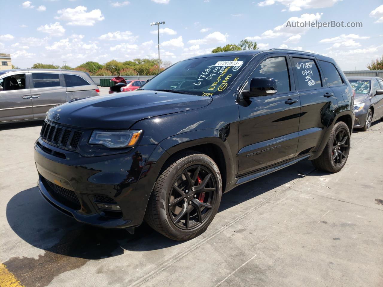 2021 Jeep Grand Cherokee Srt-8 Black vin: 1C4RJFDJXMC769247