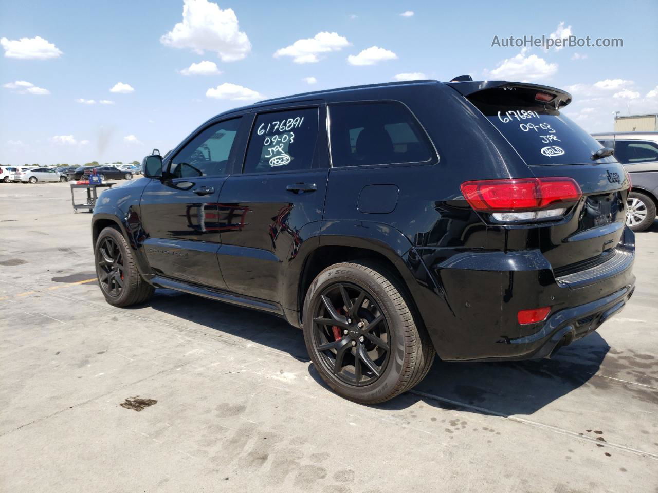 2021 Jeep Grand Cherokee Srt-8 Black vin: 1C4RJFDJXMC769247