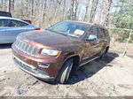 2015 Jeep Grand Cherokee Summit Brown vin: 1C4RJFJG0FC879915