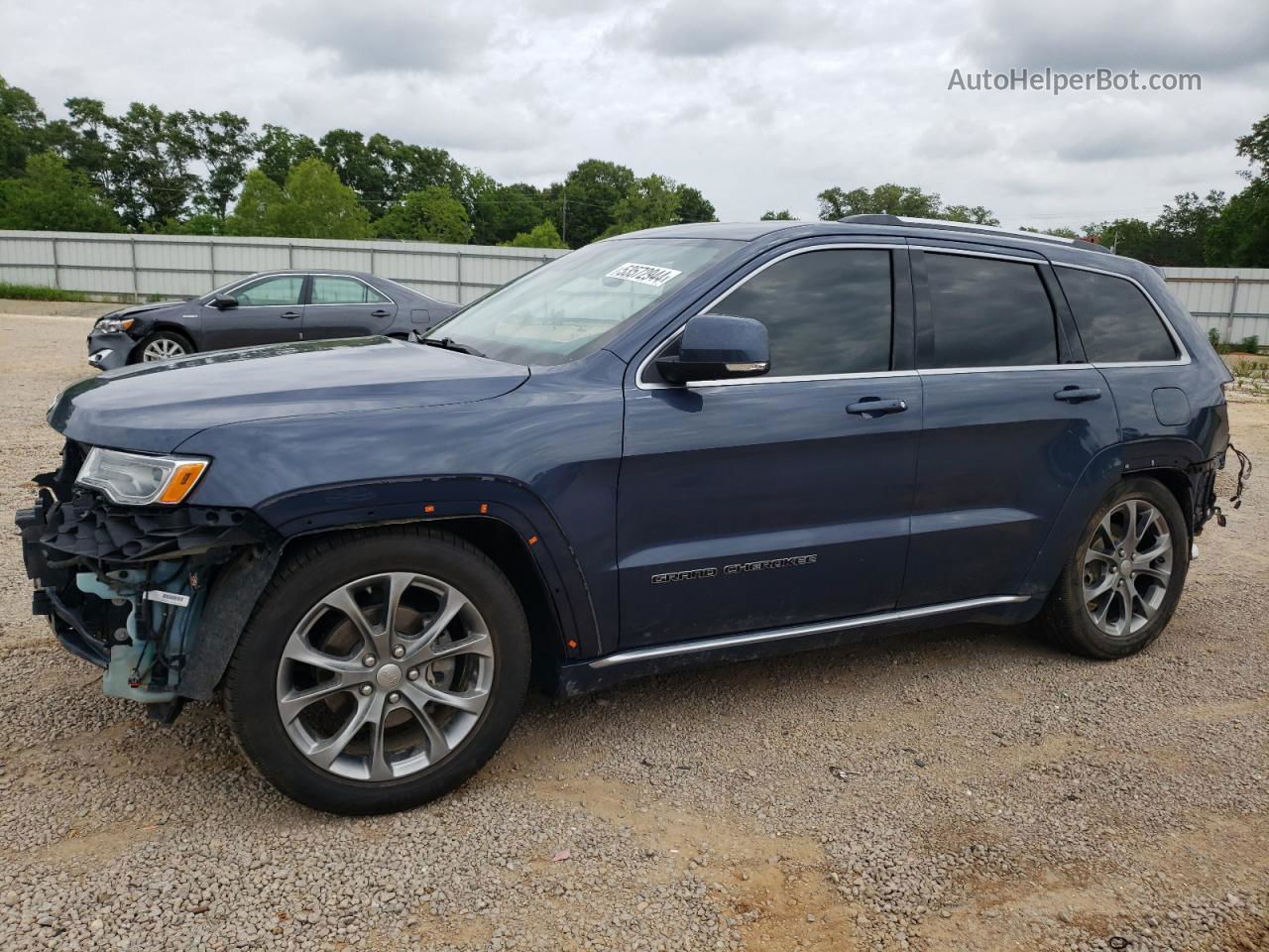 2019 Jeep Grand Cherokee Summit Blue vin: 1C4RJFJG0KC768422