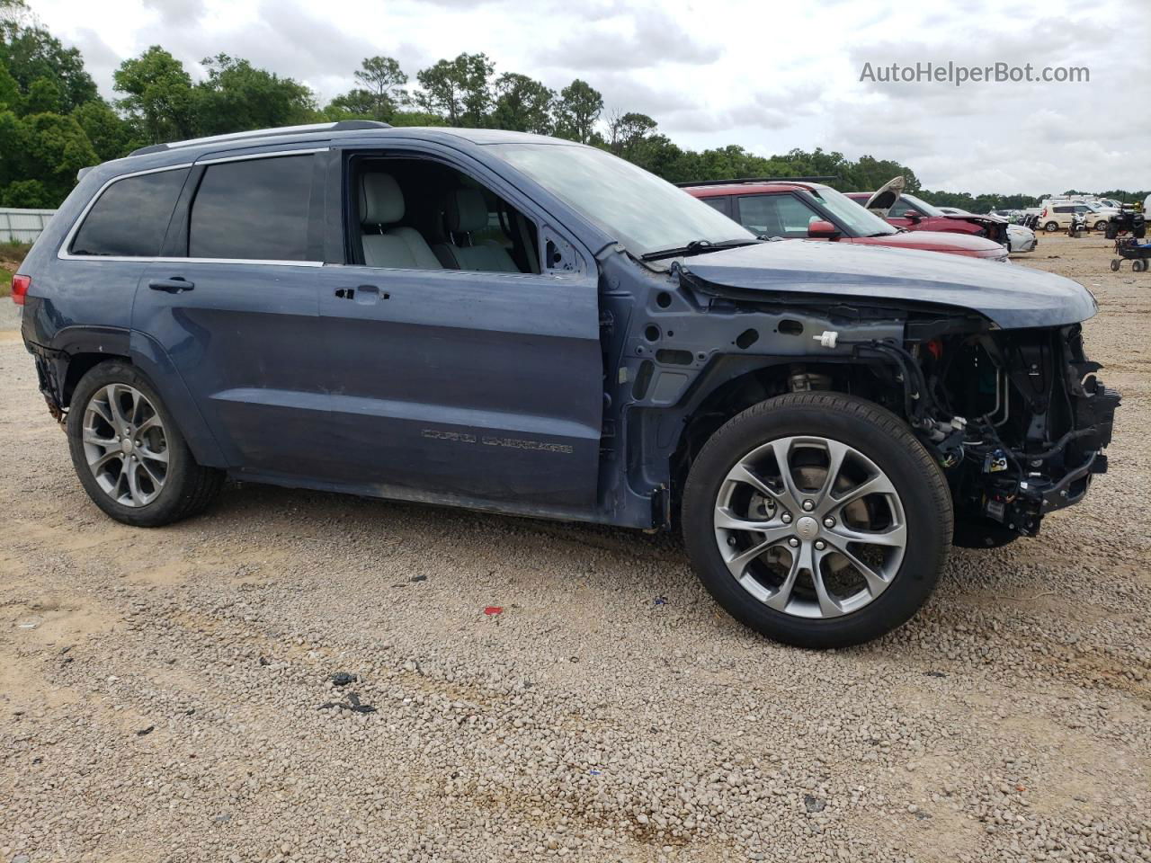 2019 Jeep Grand Cherokee Summit Blue vin: 1C4RJFJG0KC768422