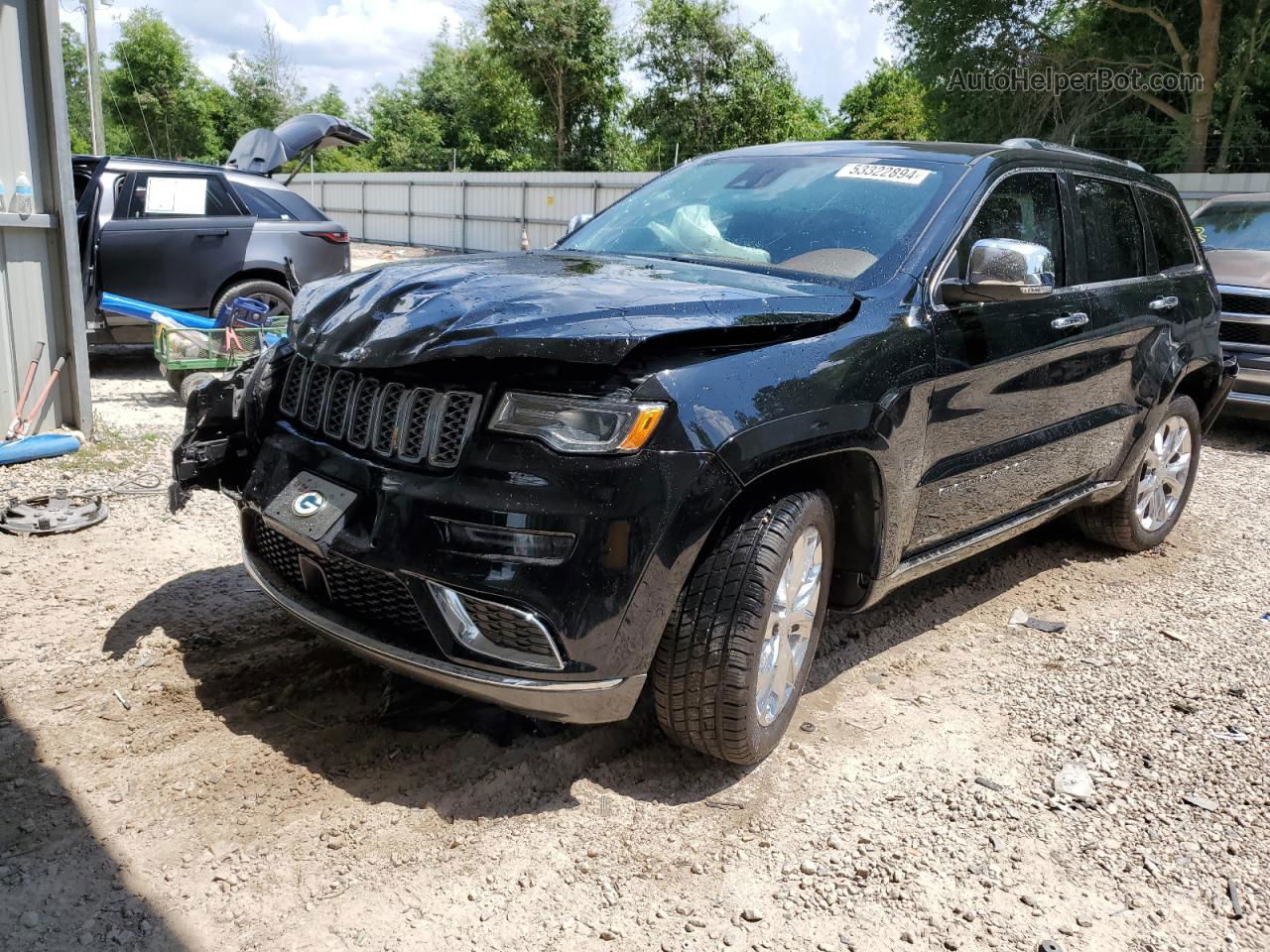 2019 Jeep Grand Cherokee Summit Черный vin: 1C4RJFJG0KC805338