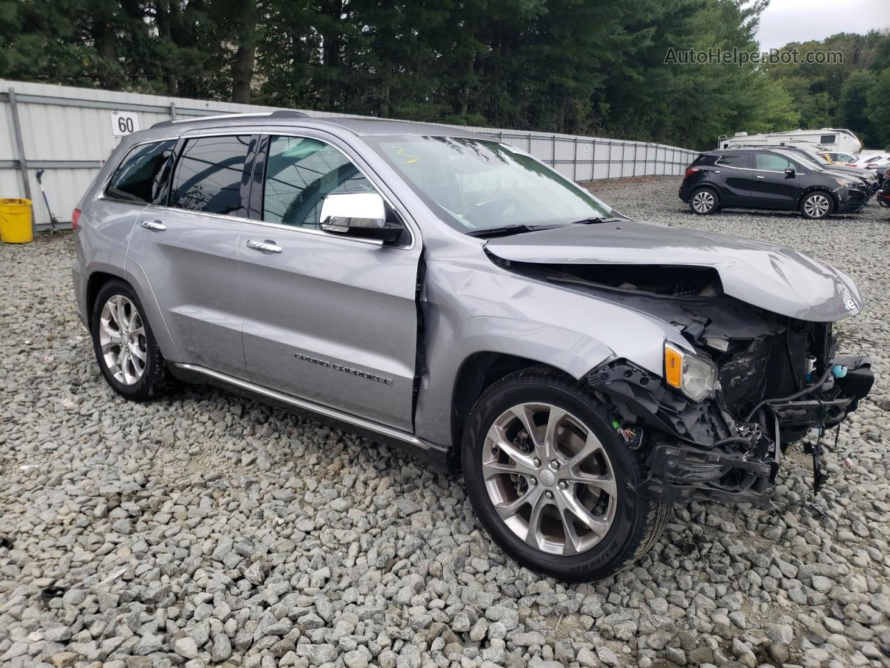 2021 Jeep Grand Cherokee Summit Silver vin: 1C4RJFJG0MC587503