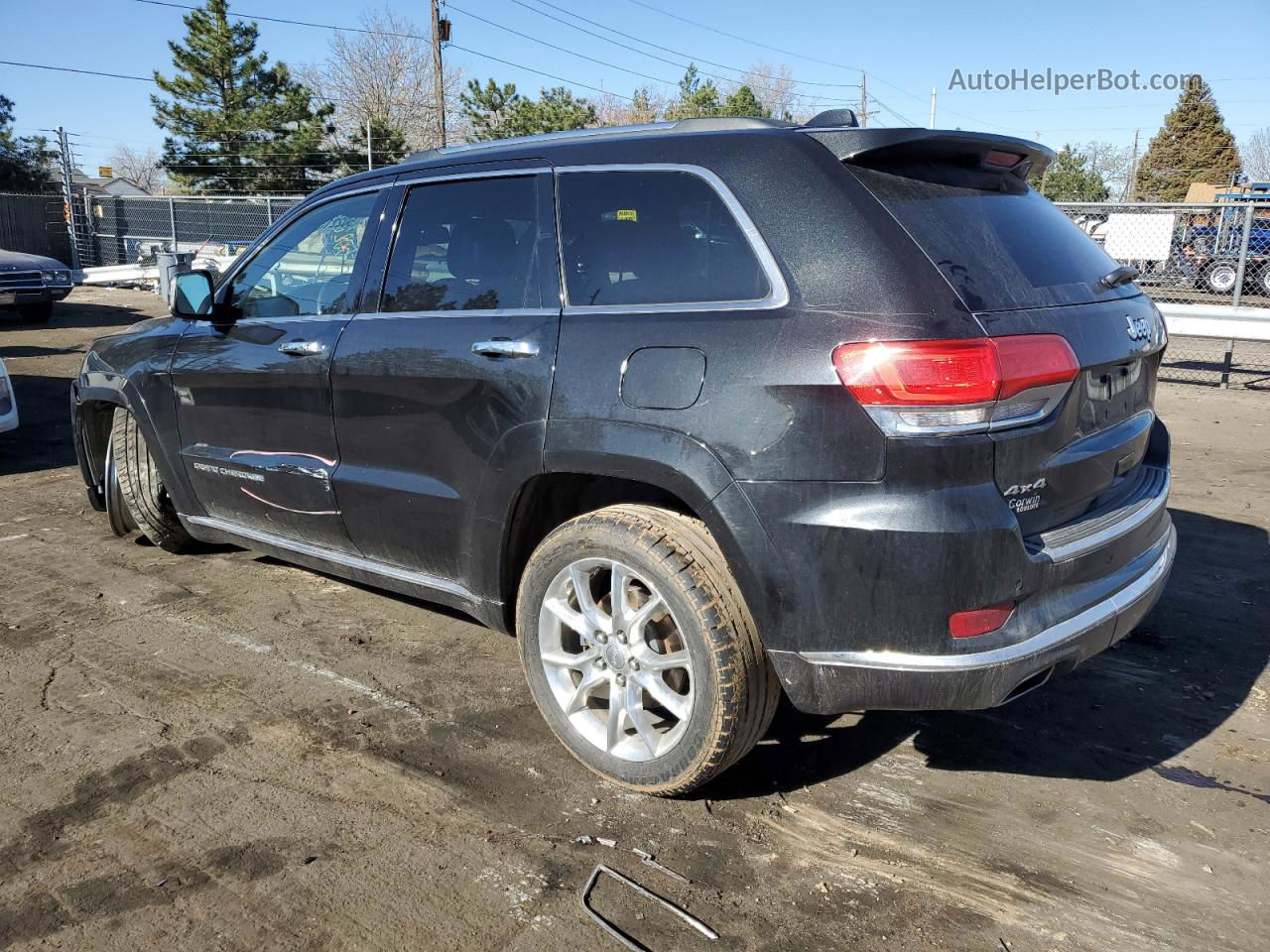 2014 Jeep Grand Cherokee Summit Black vin: 1C4RJFJG1EC384539