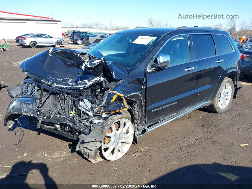 2015 Jeep Grand Cherokee Summit Black vin: 1C4RJFJG2FC777113