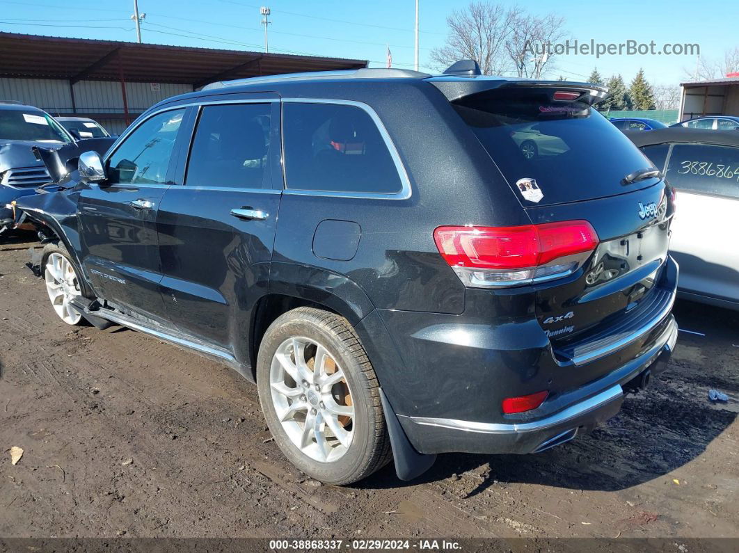 2015 Jeep Grand Cherokee Summit Black vin: 1C4RJFJG2FC777113