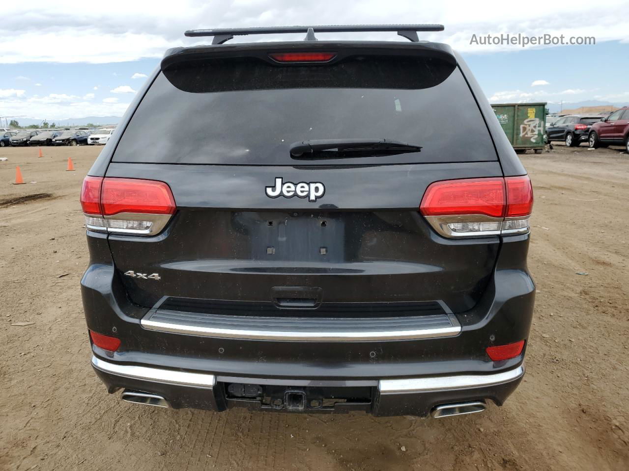 2014 Jeep Grand Cherokee Summit Black vin: 1C4RJFJG3EC523375