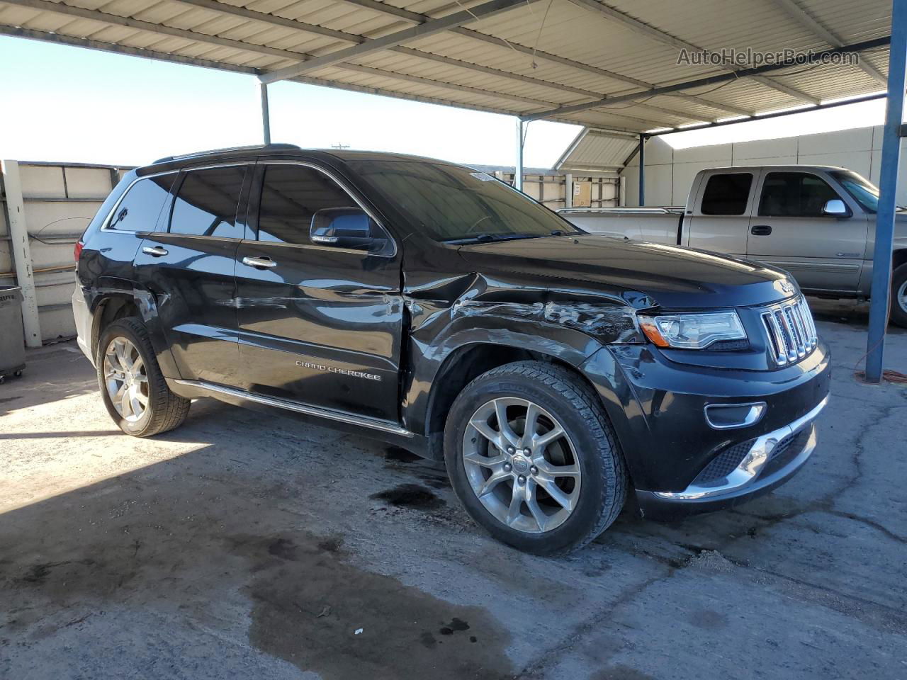 2014 Jeep Grand Cherokee Summit Black vin: 1C4RJFJG4EC246378