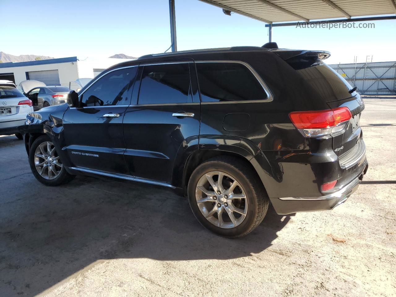 2014 Jeep Grand Cherokee Summit Black vin: 1C4RJFJG4EC246378