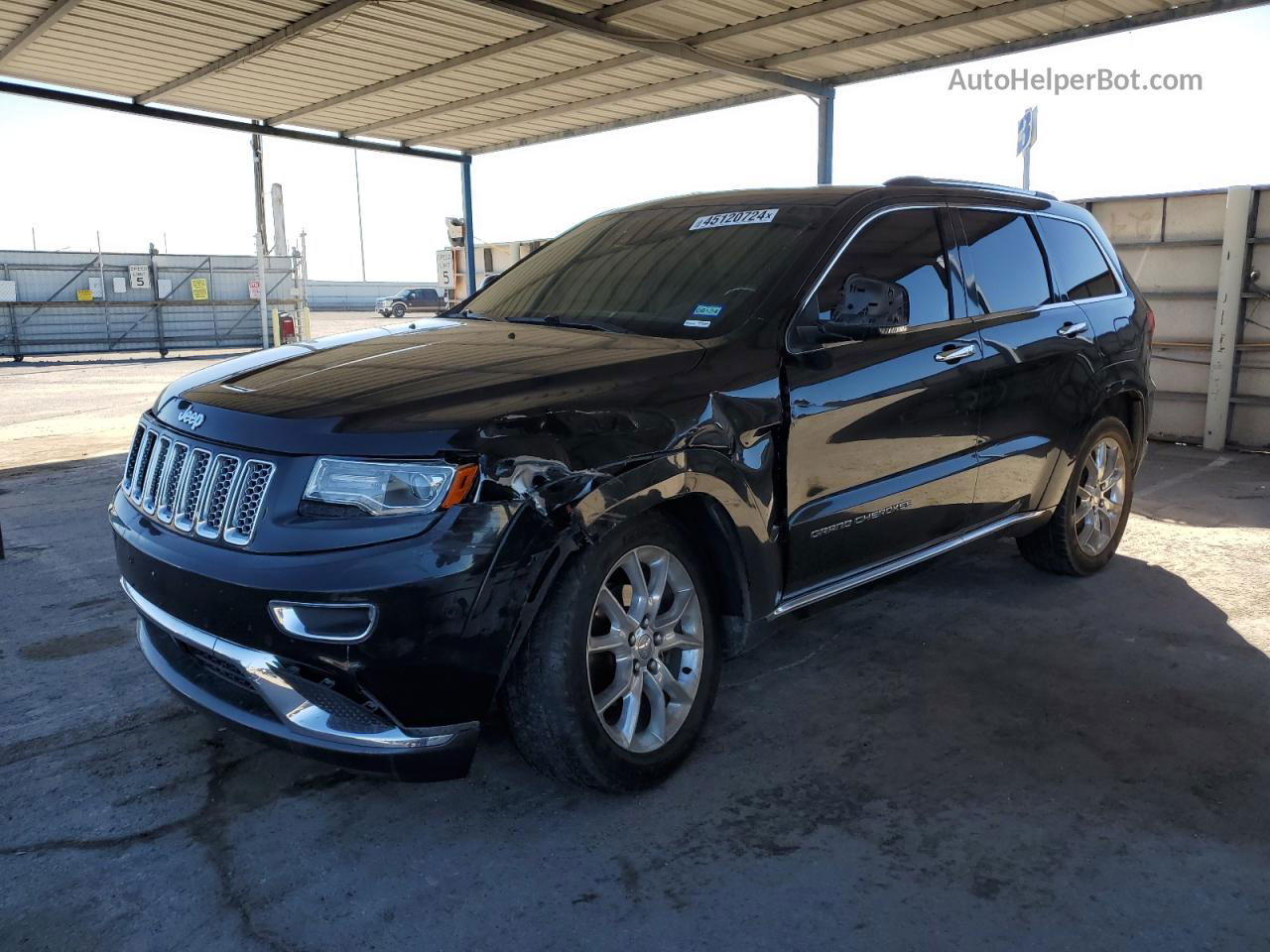 2014 Jeep Grand Cherokee Summit Black vin: 1C4RJFJG4EC246378