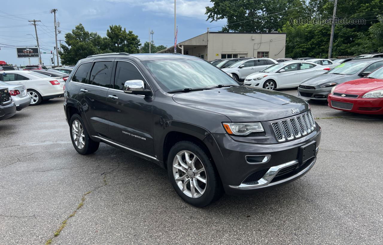 2014 Jeep Grand Cherokee Summit Gray vin: 1C4RJFJG4EC444068