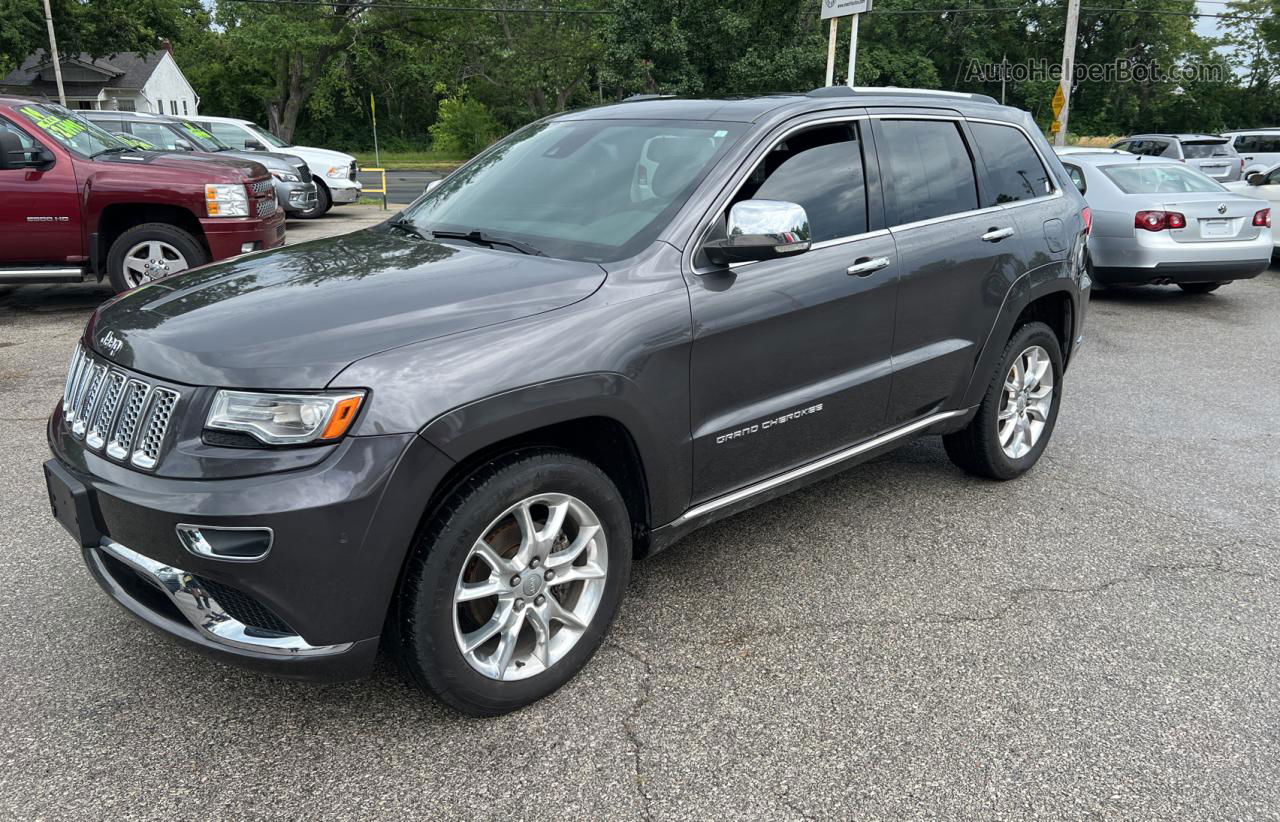 2014 Jeep Grand Cherokee Summit Gray vin: 1C4RJFJG4EC444068