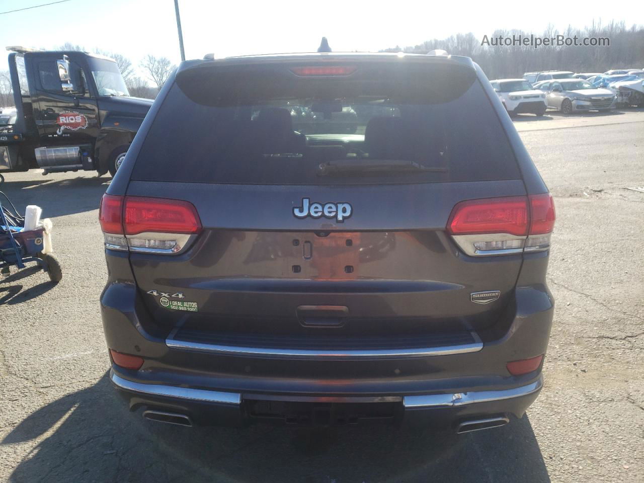 2014 Jeep Grand Cherokee Summit Gray vin: 1C4RJFJG5EC137573