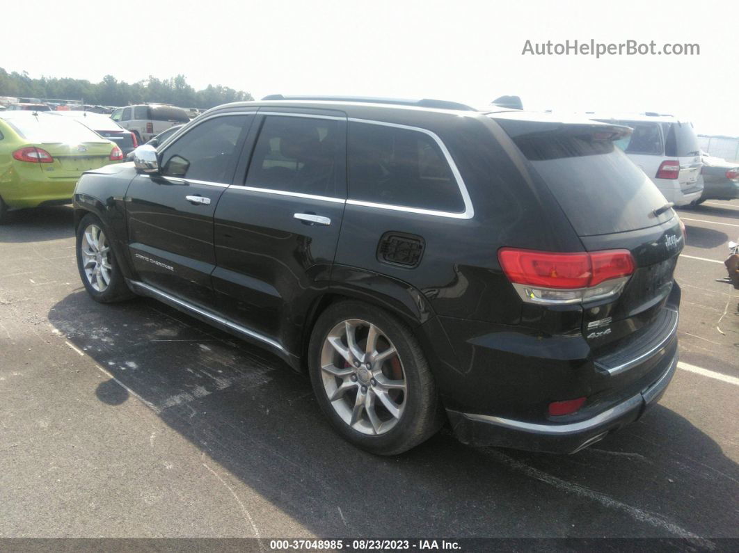 2015 Jeep Grand Cherokee Summit Black vin: 1C4RJFJG5FC757275