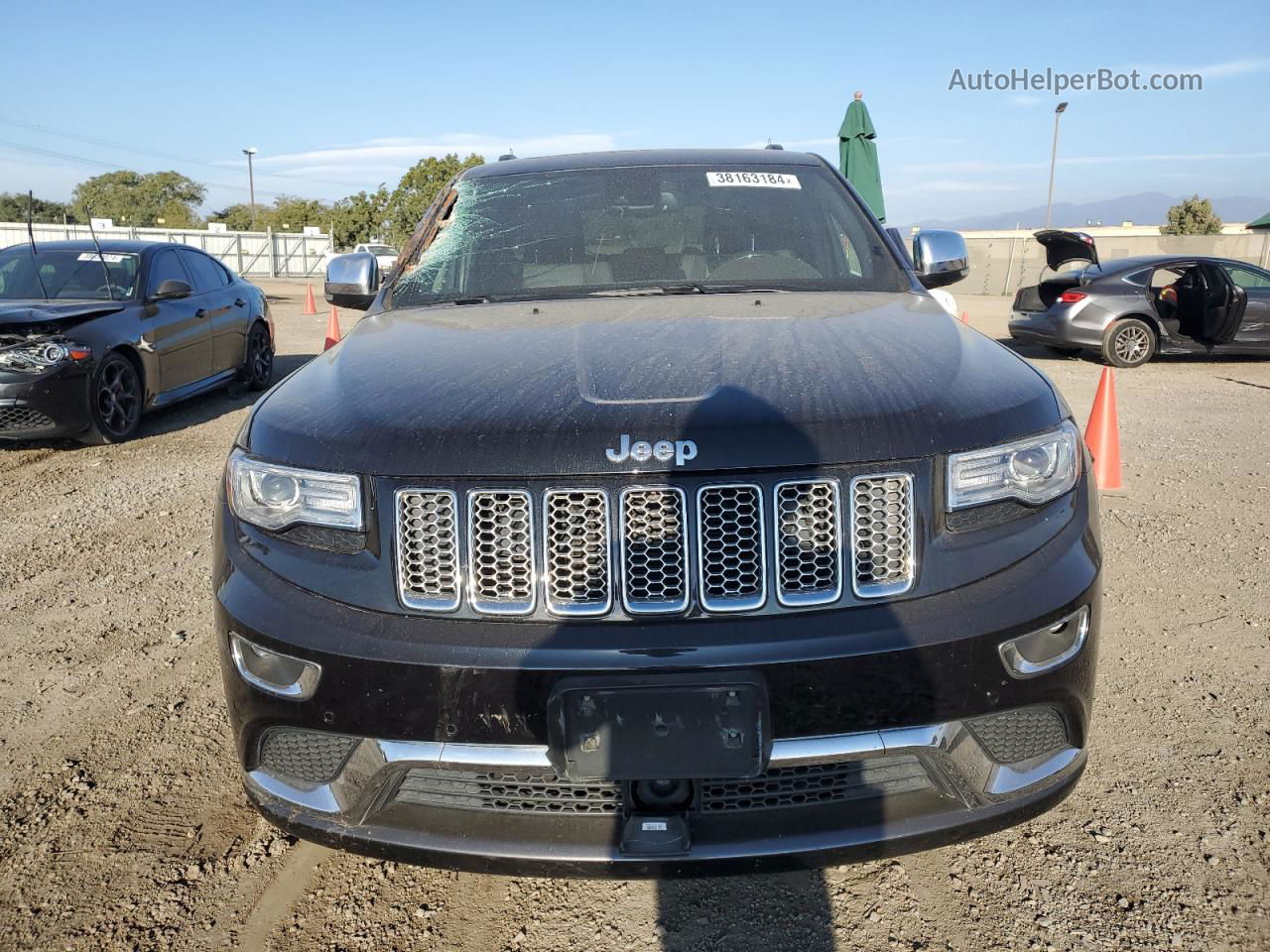 2014 Jeep Grand Cherokee Summit Black vin: 1C4RJFJG7EC356390