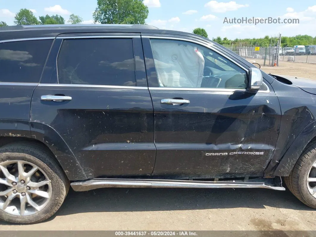 2015 Jeep Grand Cherokee Summit Black vin: 1C4RJFJG9FC884692