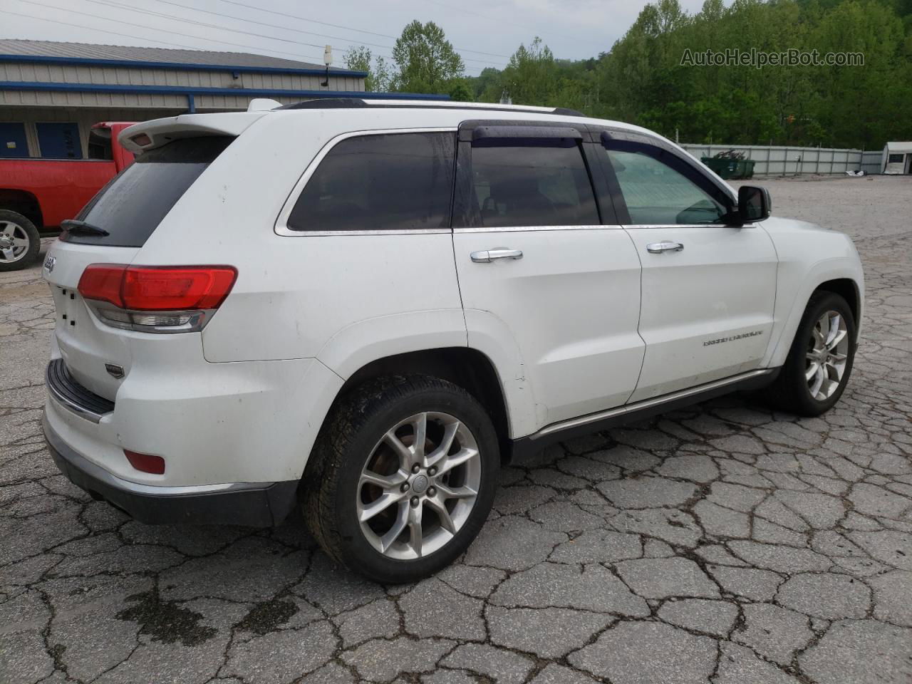 2014 Jeep Grand Cherokee Summit White vin: 1C4RJFJGXEC494103