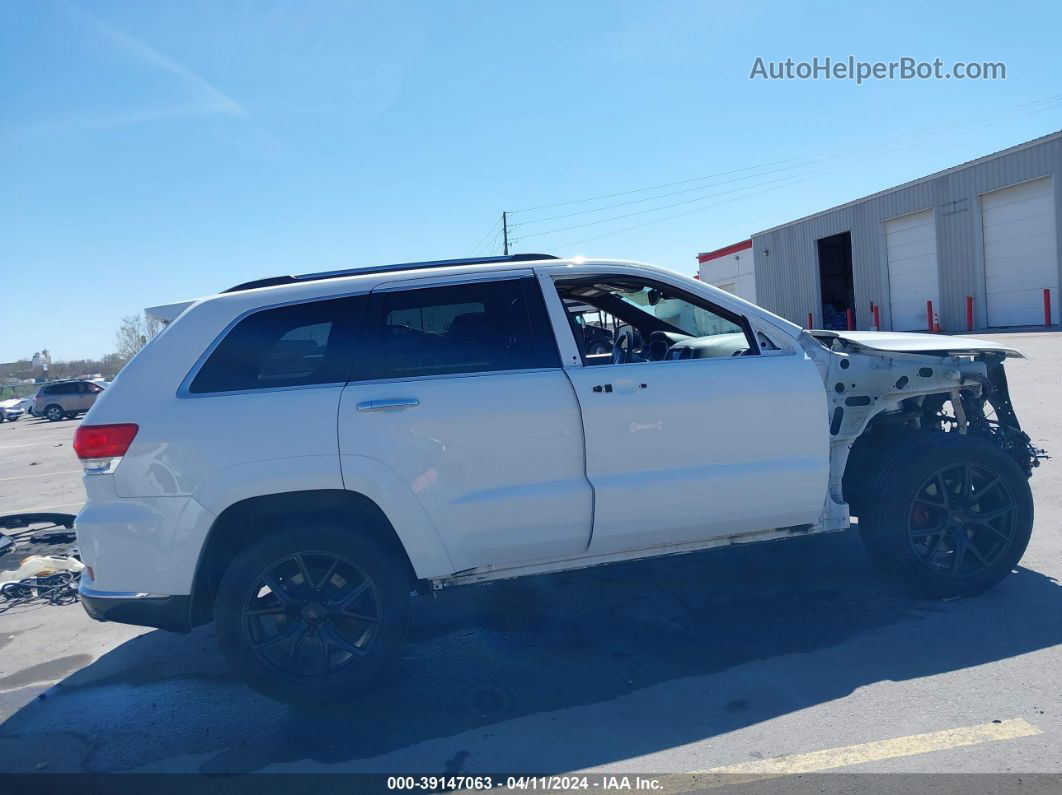 2015 Jeep Grand Cherokee Summit White vin: 1C4RJFJM3FC725009