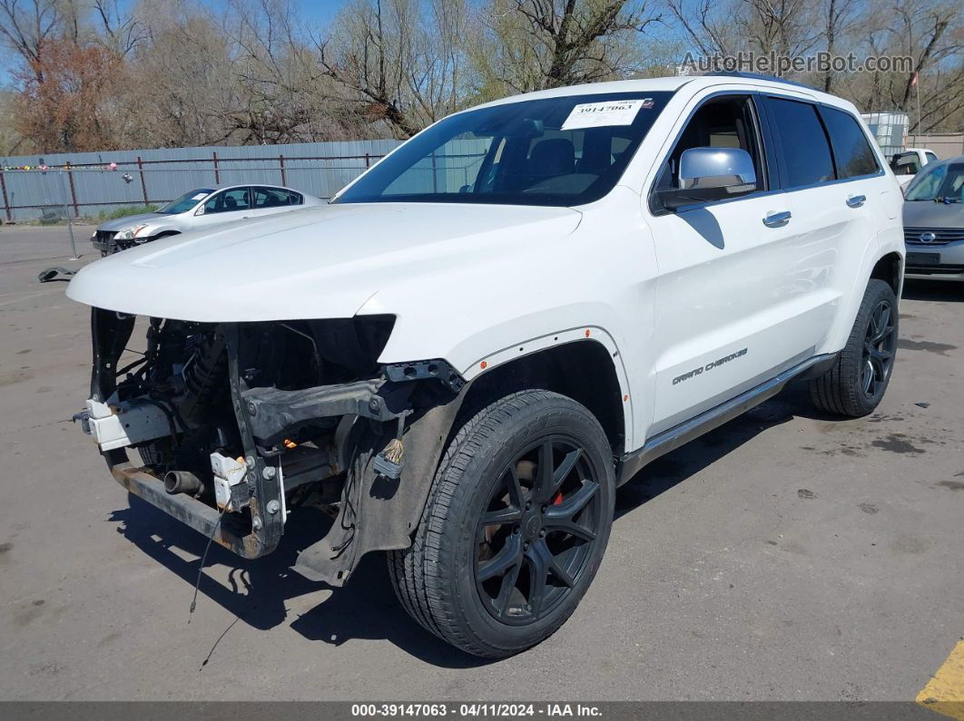 2015 Jeep Grand Cherokee Summit White vin: 1C4RJFJM3FC725009