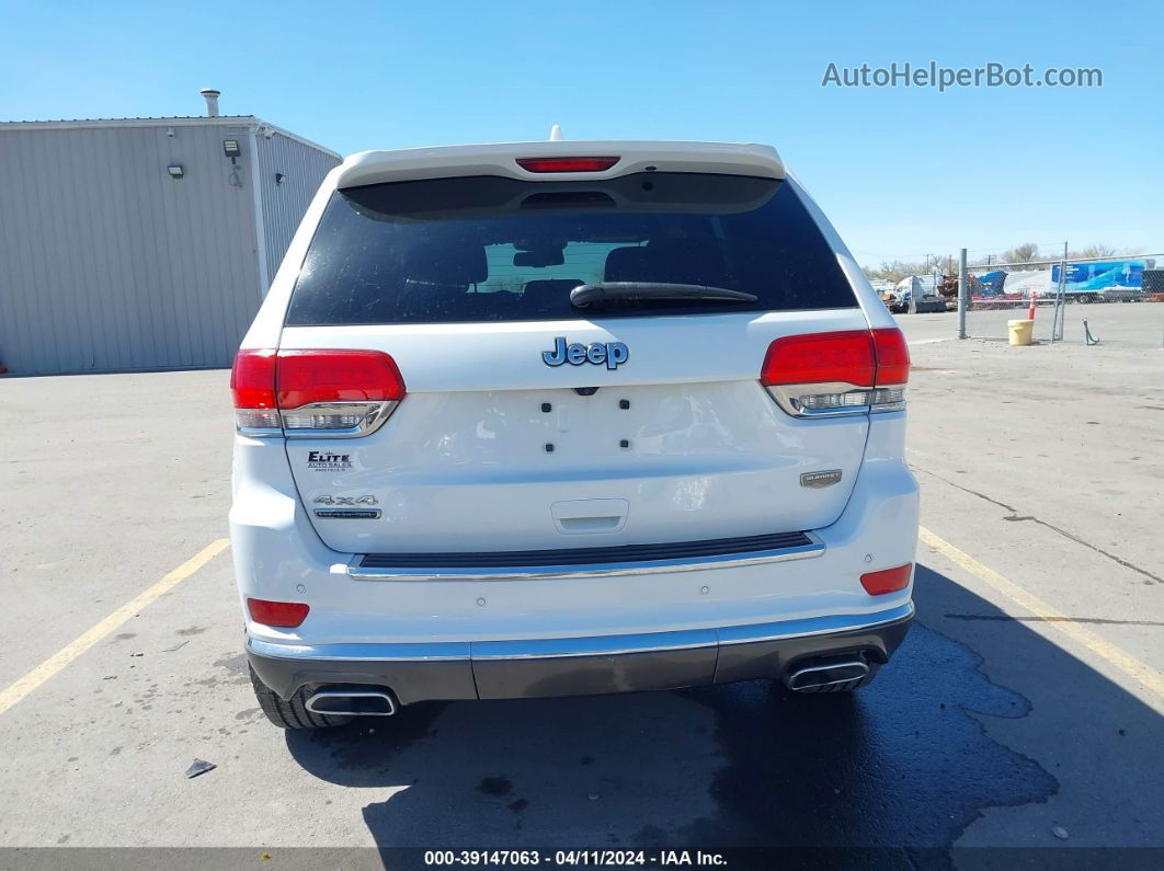 2015 Jeep Grand Cherokee Summit White vin: 1C4RJFJM3FC725009