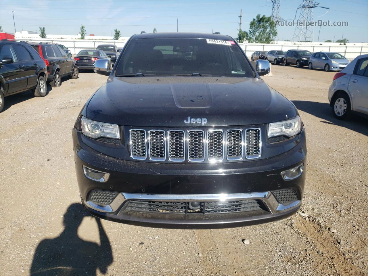 2014 Jeep Grand Cherokee Summit Черный vin: 1C4RJFJM4EC431715