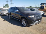 2014 Jeep Grand Cherokee Summit Black vin: 1C4RJFJM4EC431715