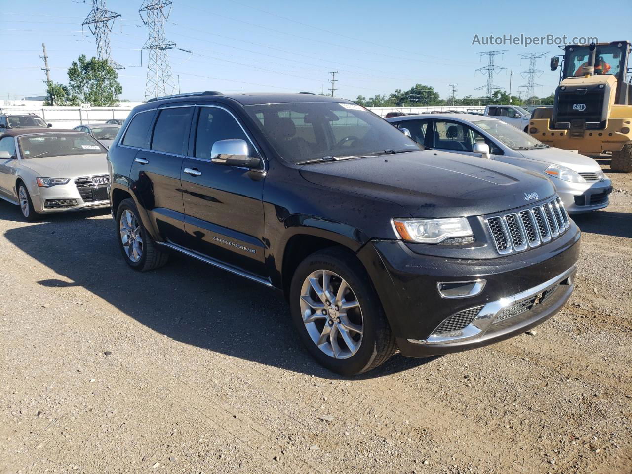 2014 Jeep Grand Cherokee Summit Черный vin: 1C4RJFJM4EC431715