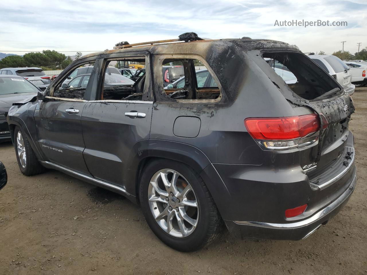 2014 Jeep Grand Cherokee Summit Gray vin: 1C4RJFJM9EC300506