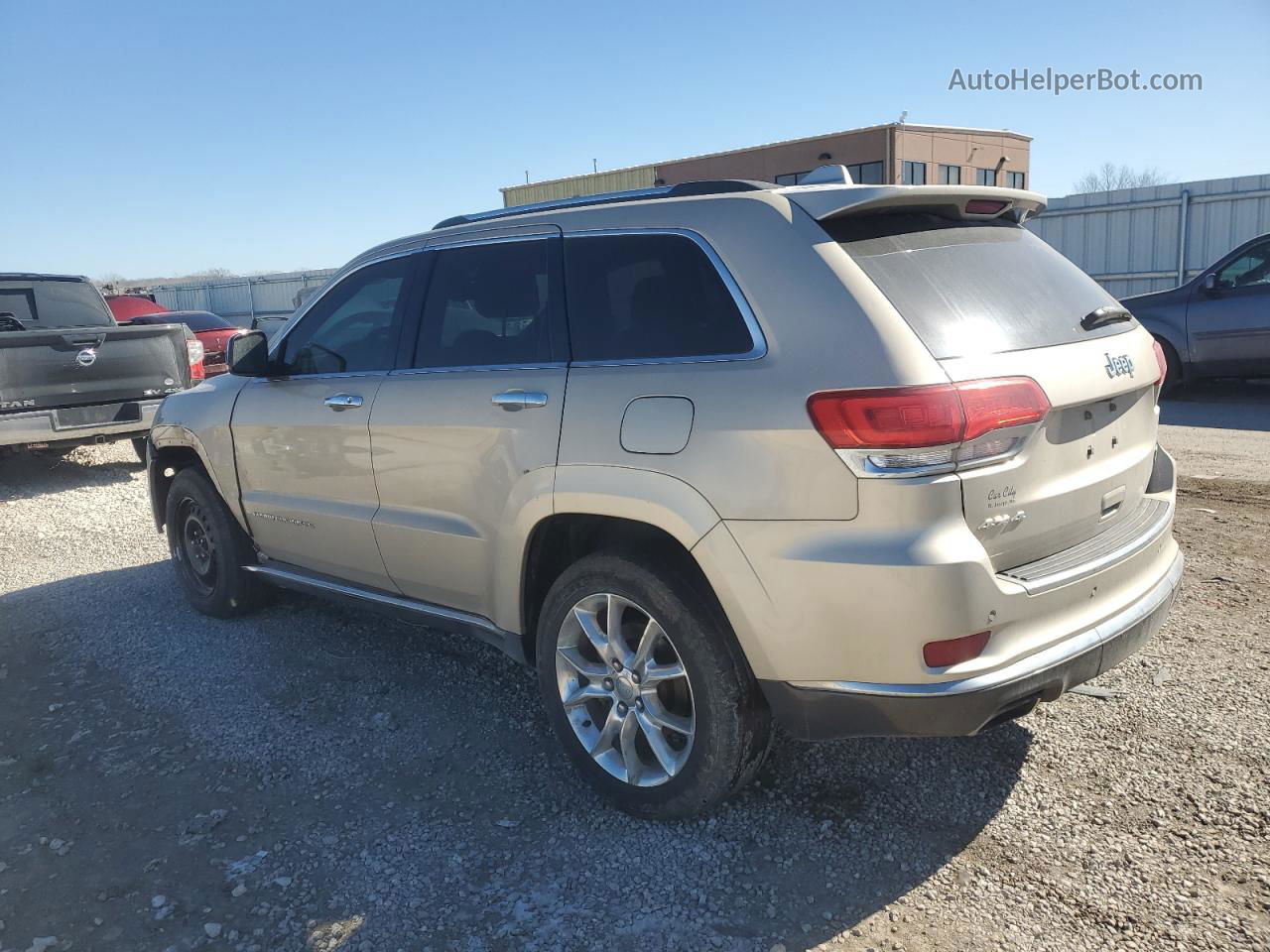 2014 Jeep Grand Cherokee Summit Золотой vin: 1C4RJFJT0EC392922