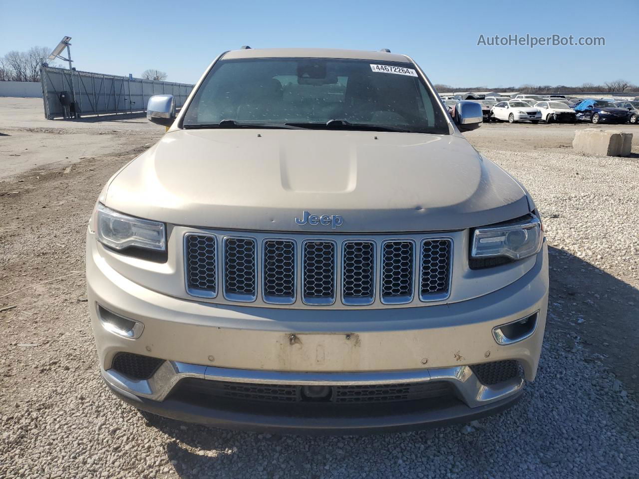 2014 Jeep Grand Cherokee Summit Gold vin: 1C4RJFJT0EC392922