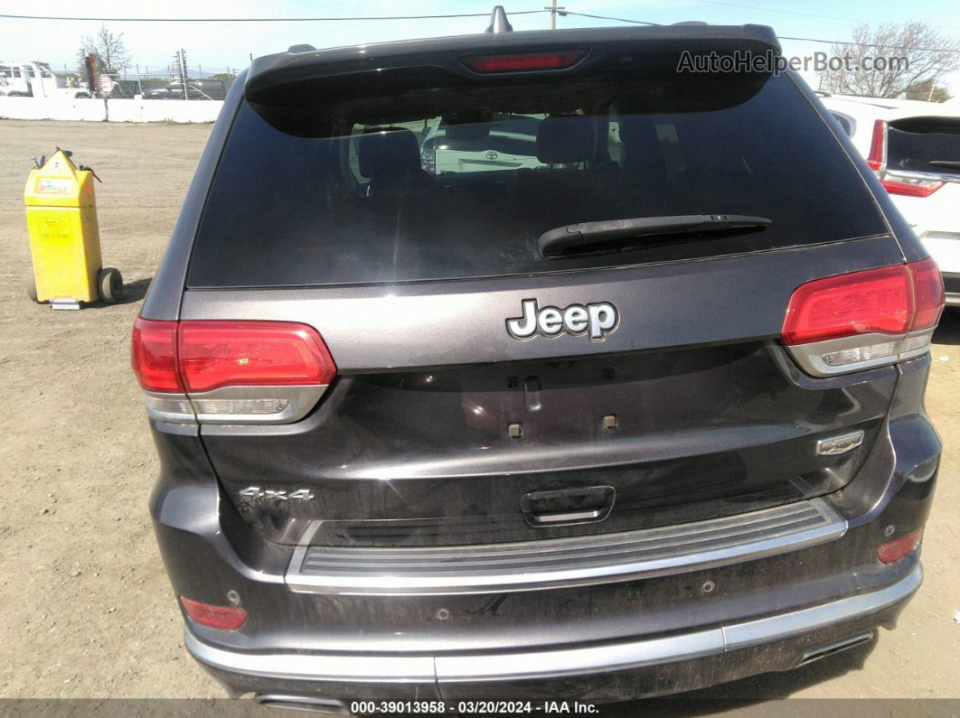 2017 Jeep Grand Cherokee Summit 4x4 Black vin: 1C4RJFJT0HC666155