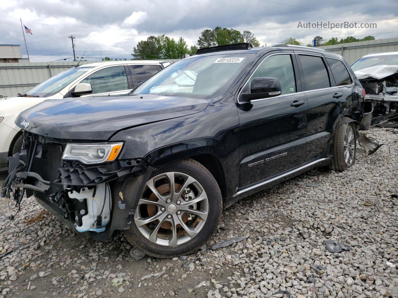 2021 Jeep Grand Cherokee Summit Черный vin: 1C4RJFJT2MC890473