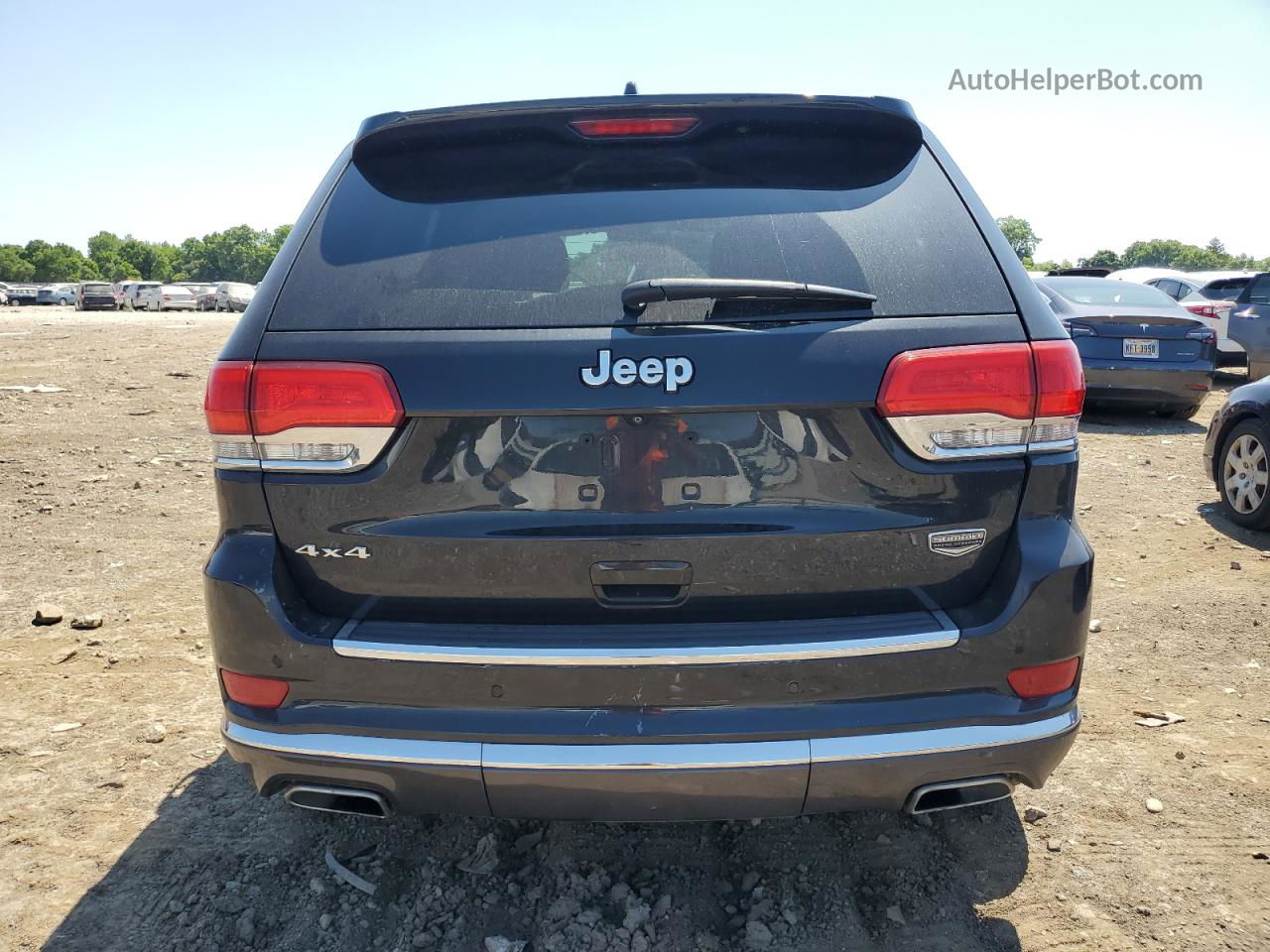 2014 Jeep Grand Cherokee Summit Black vin: 1C4RJFJT3EC445452