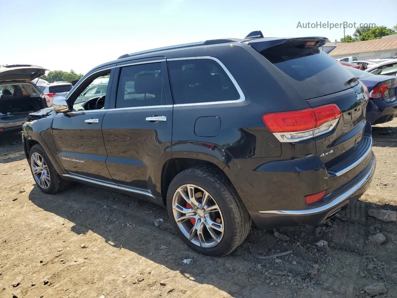 2014 Jeep Grand Cherokee Summit Black vin: 1C4RJFJT3EC445452