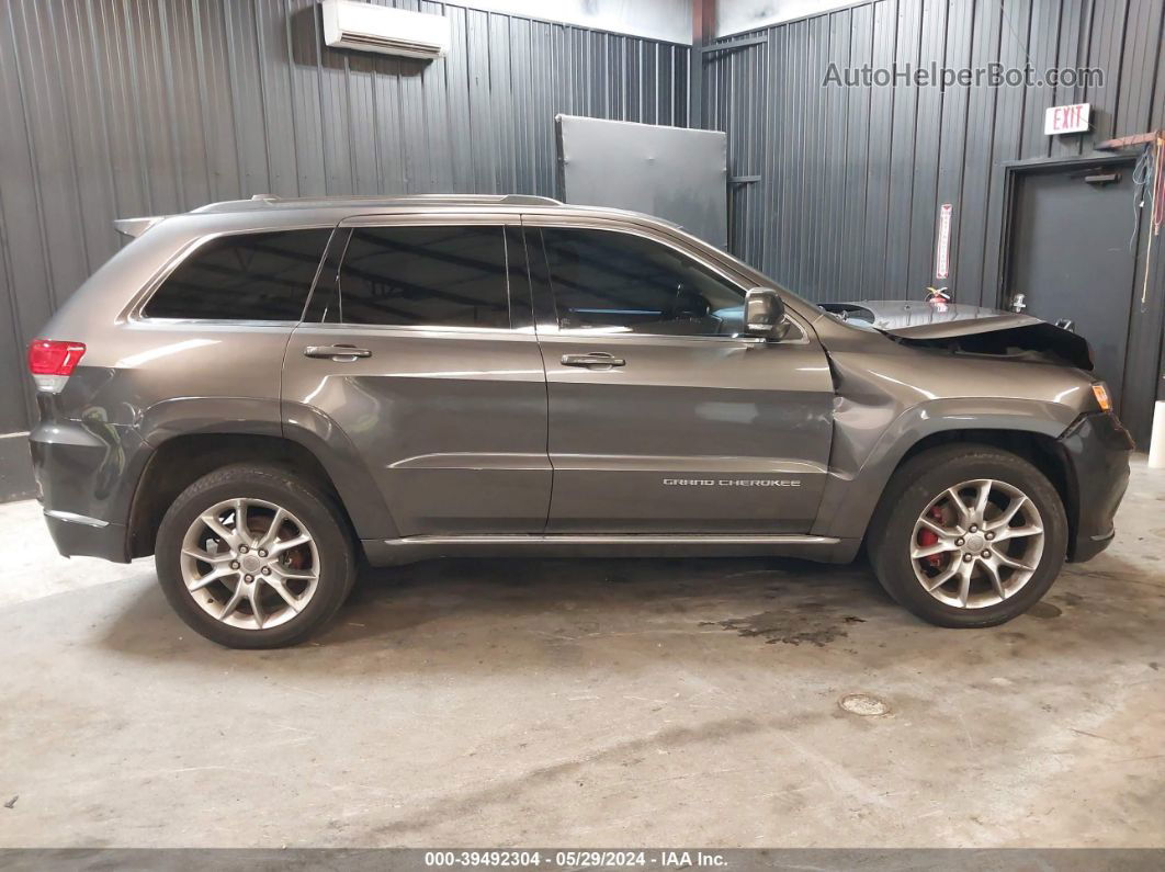 2015 Jeep Grand Cherokee Summit Gray vin: 1C4RJFJT3FC608389