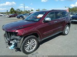 2017 Jeep Grand Cherokee Summit Maroon vin: 1C4RJFJT3HC742421