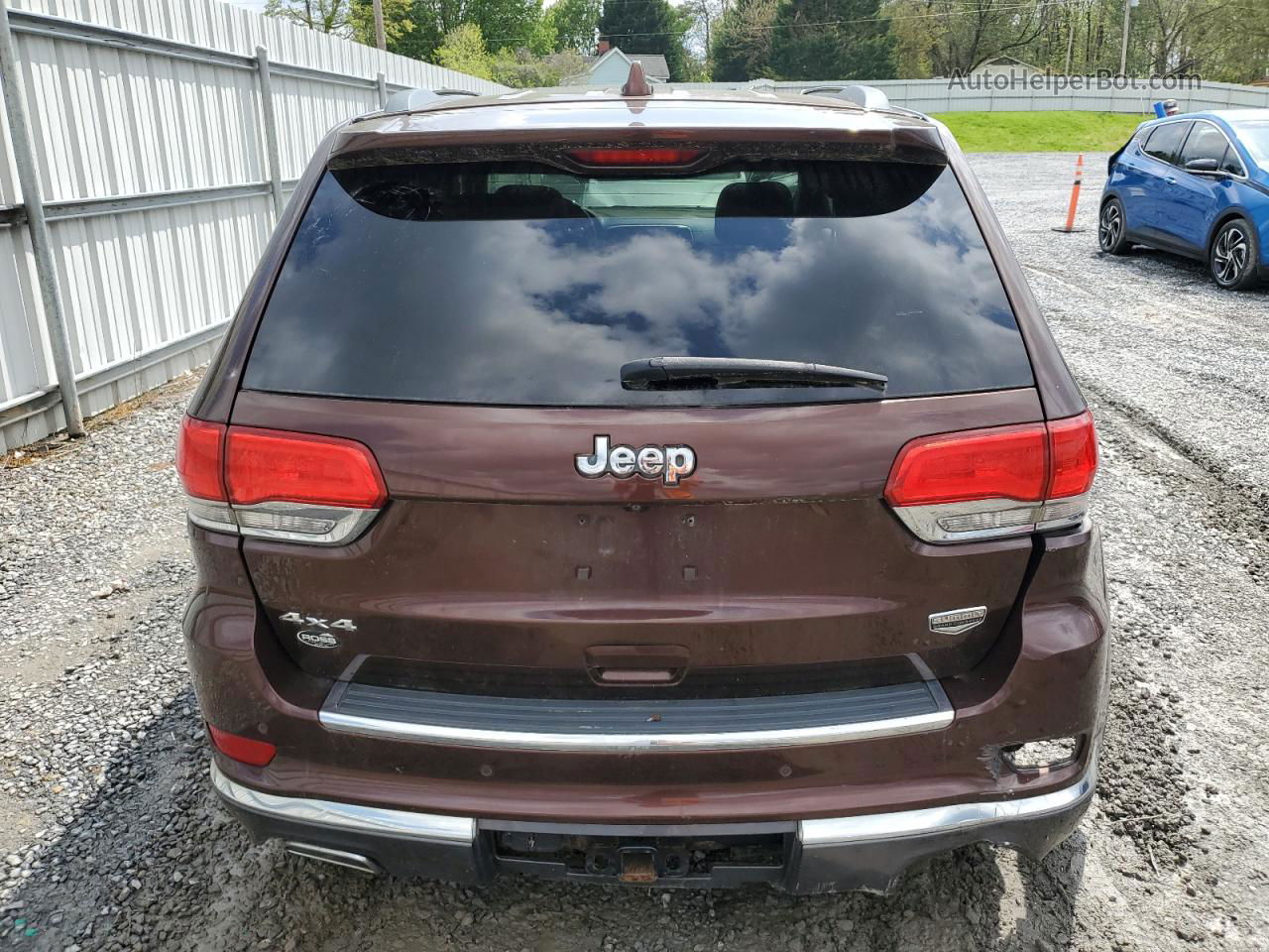 2014 Jeep Grand Cherokee Summit Brown vin: 1C4RJFJT4EC474717