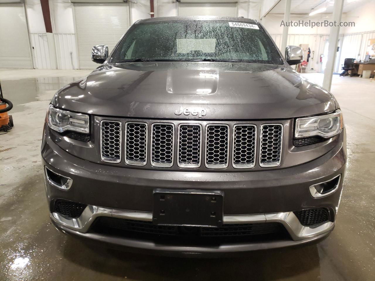 2014 Jeep Grand Cherokee Summit Серый vin: 1C4RJFJT7EC251670