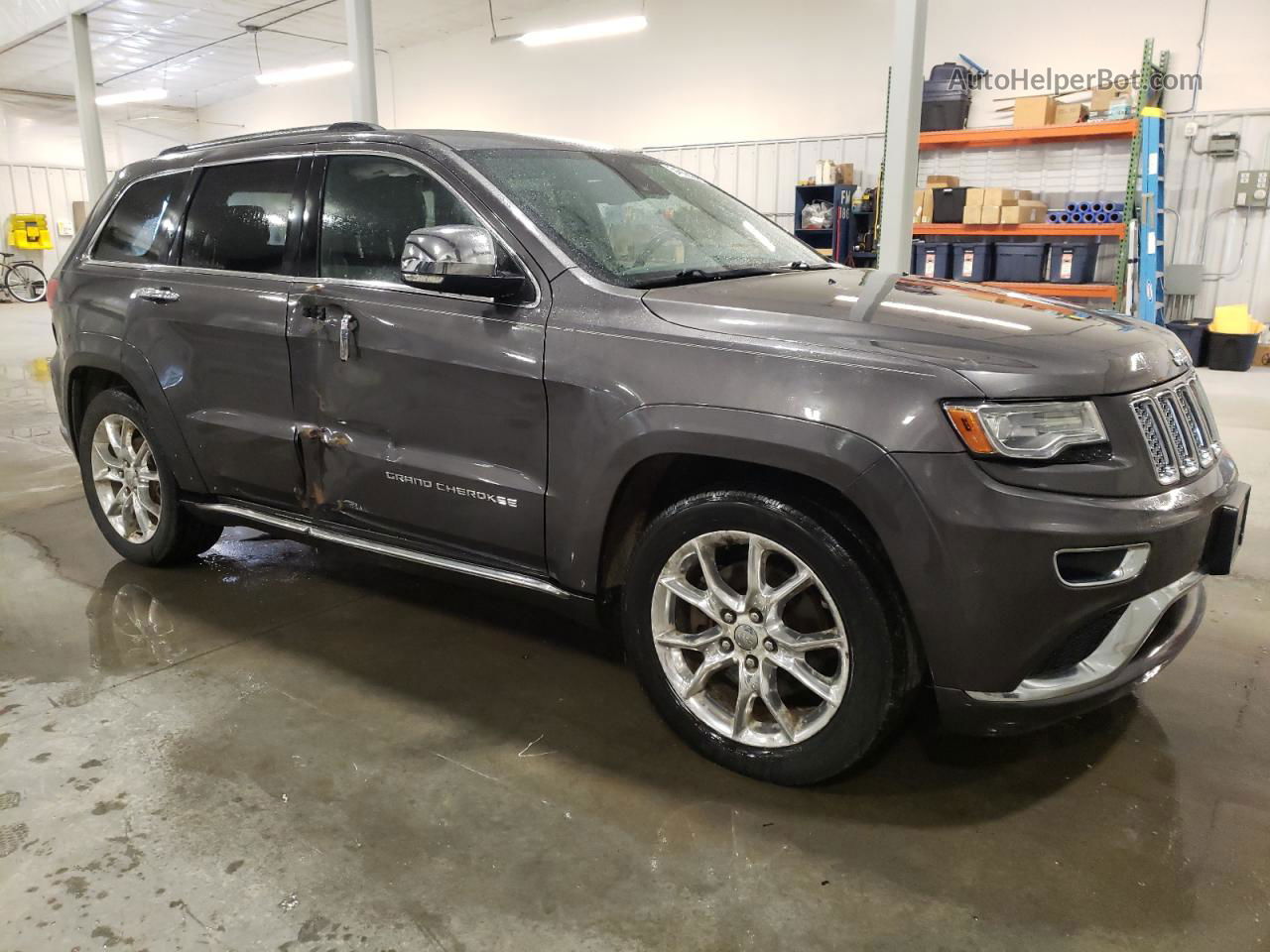 2014 Jeep Grand Cherokee Summit Серый vin: 1C4RJFJT7EC251670