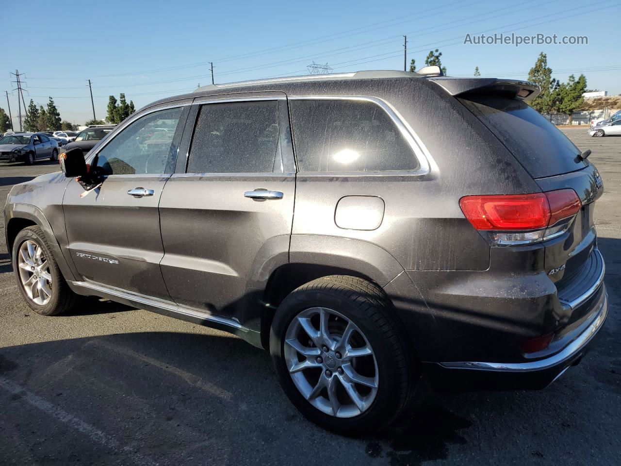 2014 Jeep Grand Cherokee Summit Gray vin: 1C4RJFJT8EC530707