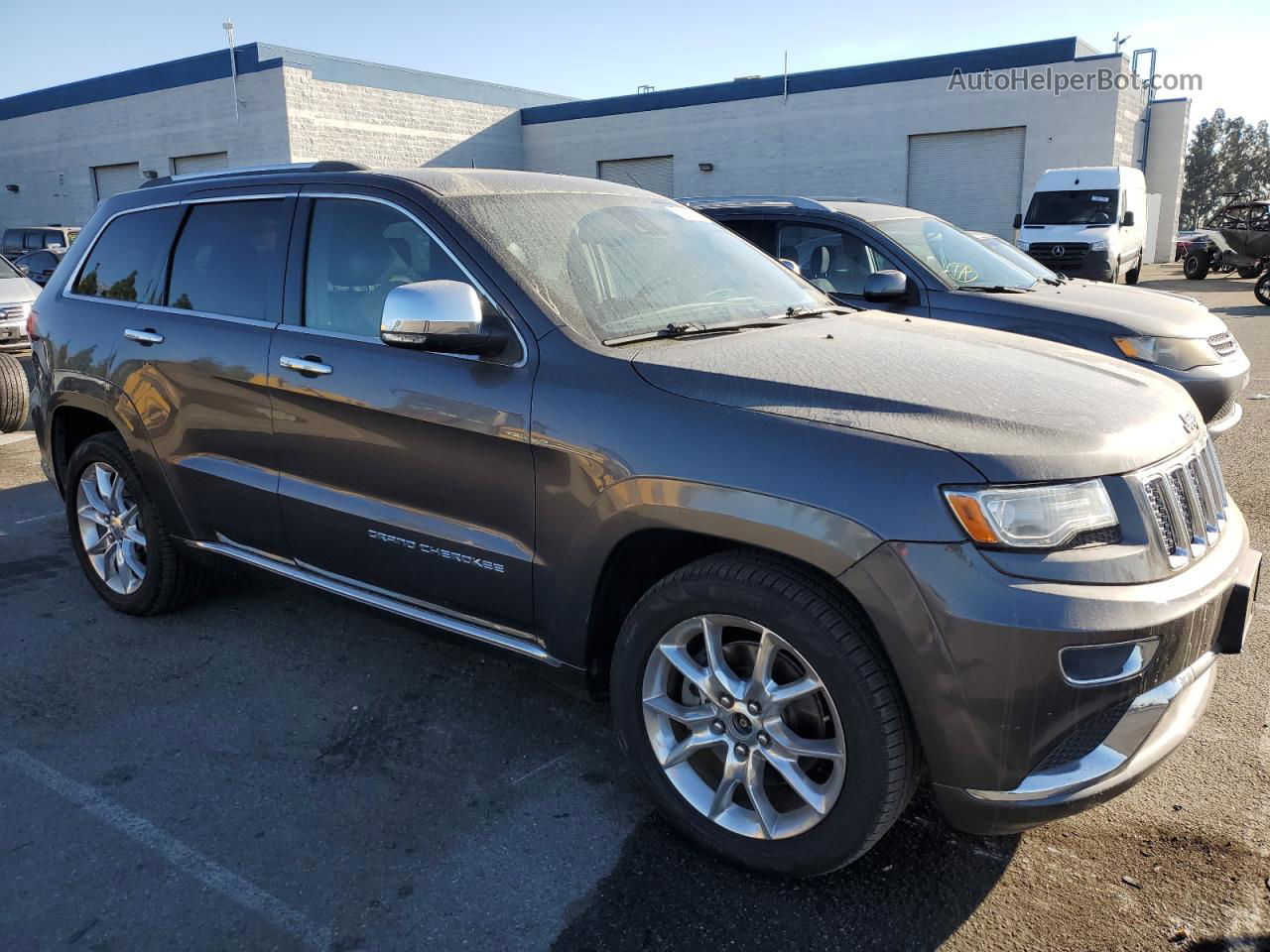 2014 Jeep Grand Cherokee Summit Gray vin: 1C4RJFJT8EC530707