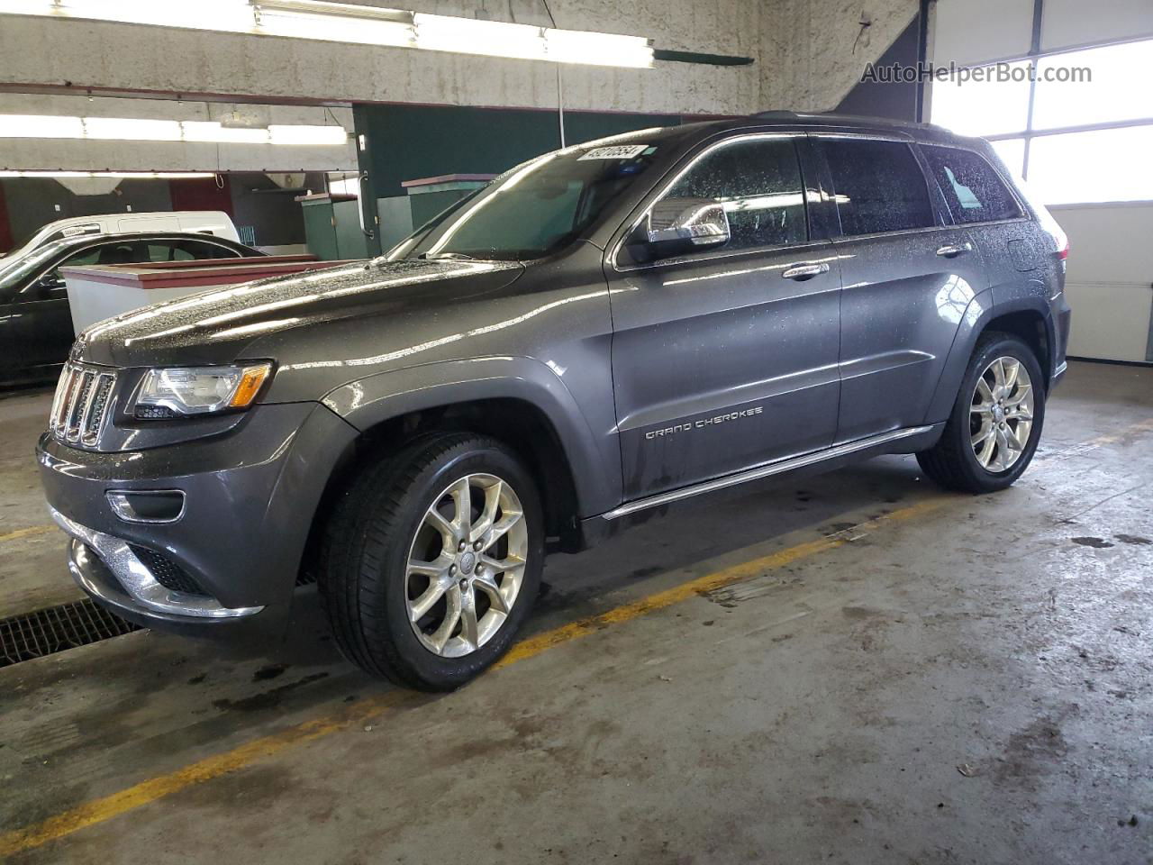 2014 Jeep Grand Cherokee Summit Gray vin: 1C4RJFJT8EC551105